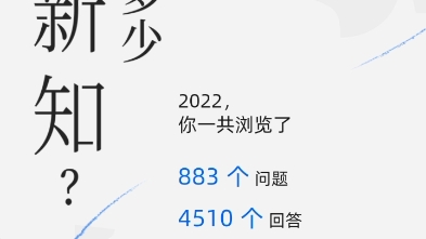 2022知乎年度报告哔哩哔哩bilibili