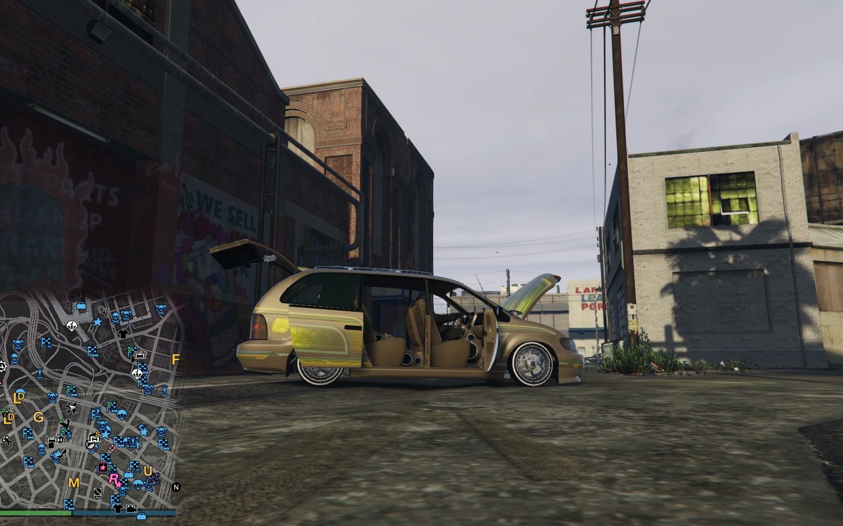 【gtaol】本尼爆改厢型车