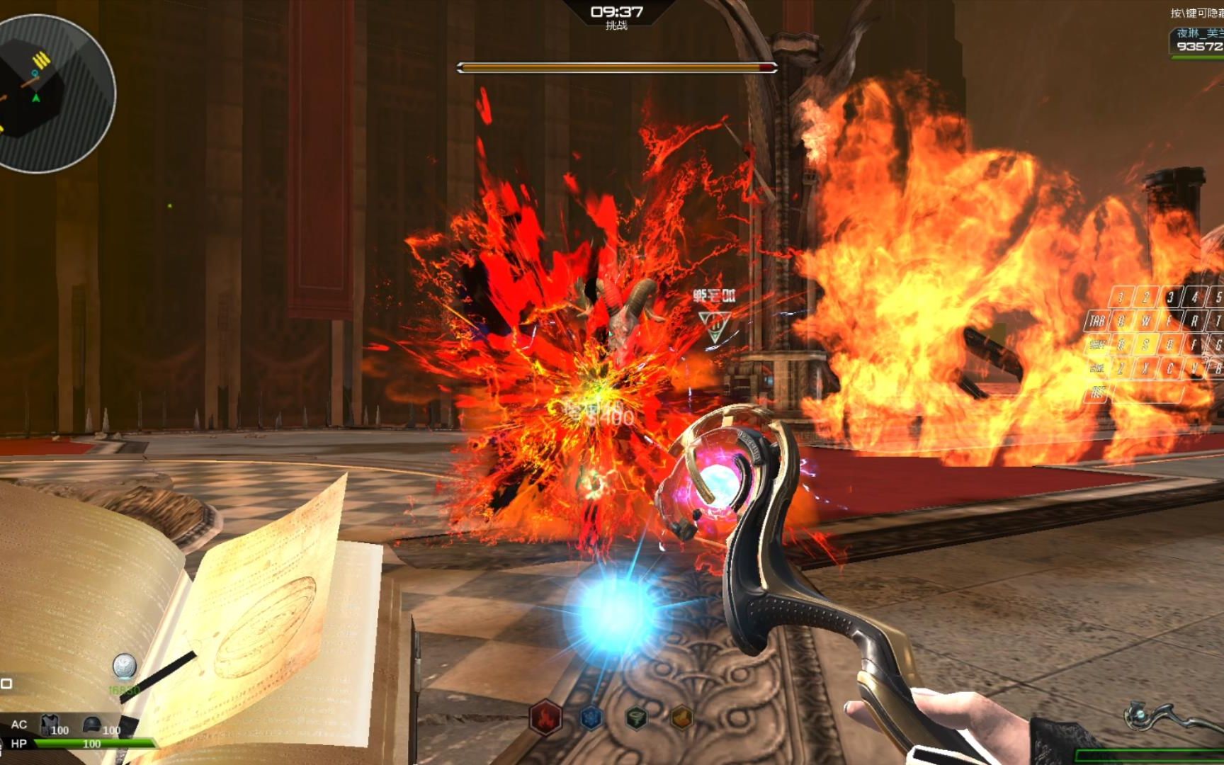 逆战元素主宰魔力之引火元素猎魔挑战把你们全部烧焦