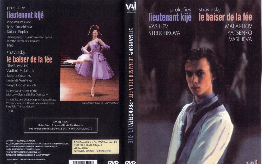 その他 Lt Kije / La Baiser De La Fee / Ballets [DVD] [Import] bme6fzu LIEUTENANT KIJE & LE BAISER DE LA FEE_哔哩哔哩_bilibili