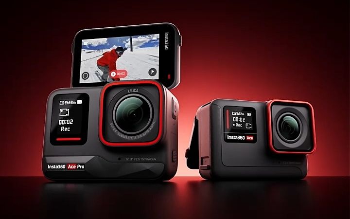 影石insta360 ace pro运动相机ai智能摄像机防抖摩托(高能续航套装)