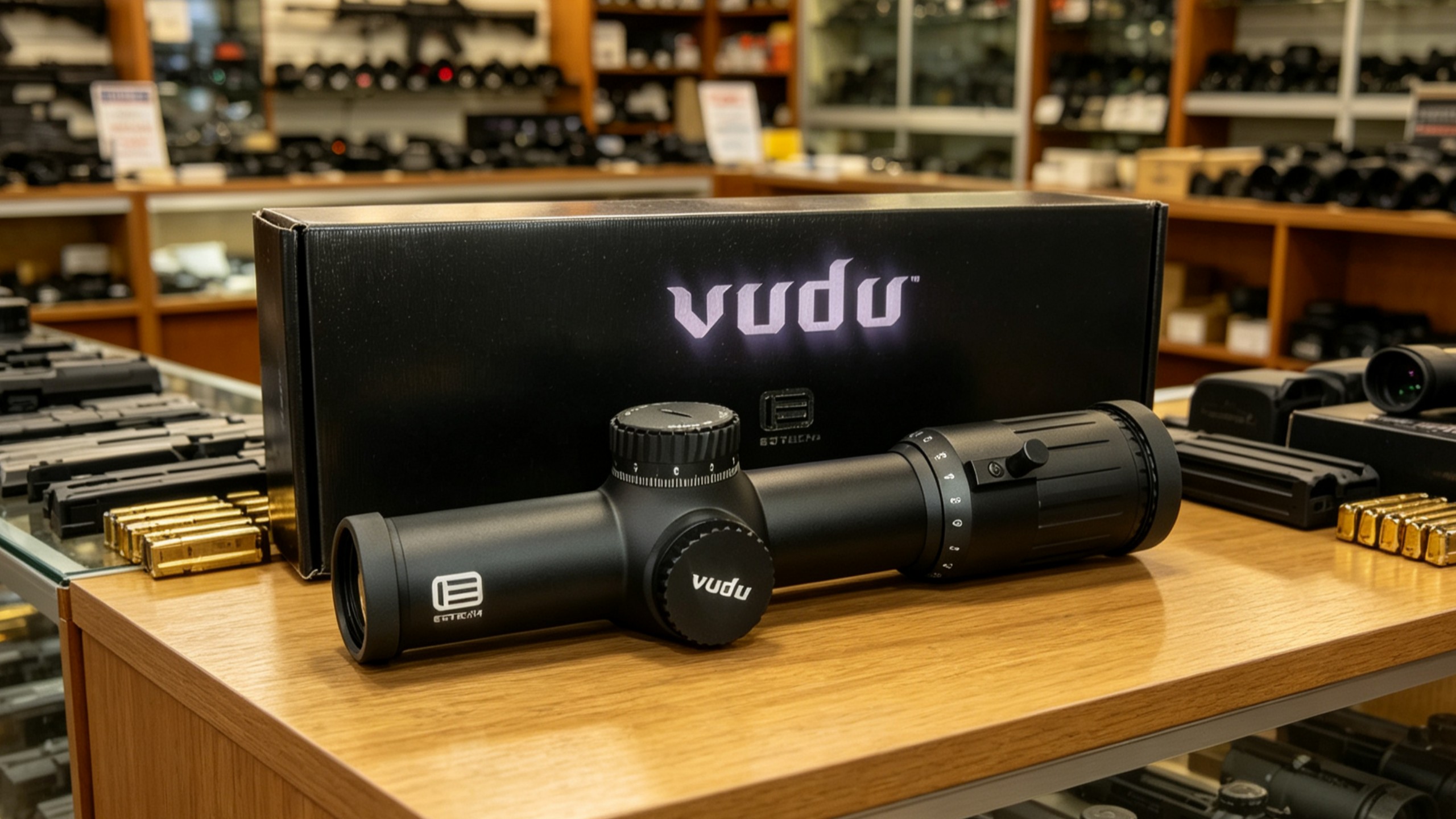 Vddu 传说中的巫毒镜——Eotach Vudu 1-10x28 FFP LPVO复刻产品开箱分享-充电手柄-充电手柄-哔哩哔哩视频