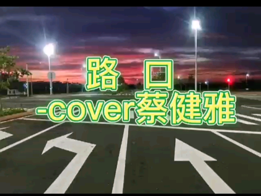 路口cover蔡健雅哔哩哔哩bilibili