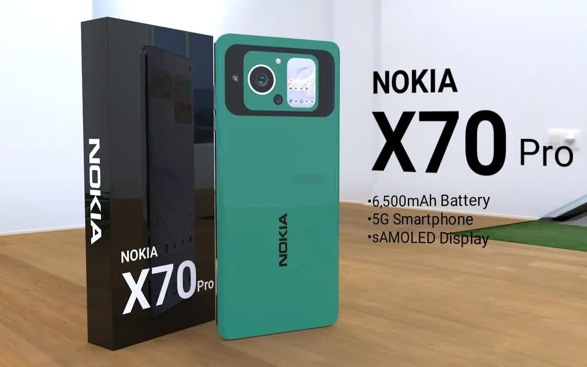 诺基亚 x70 pro 5g,先睹为快,6500mah 电池,200mp 摄像头,12gb 内存