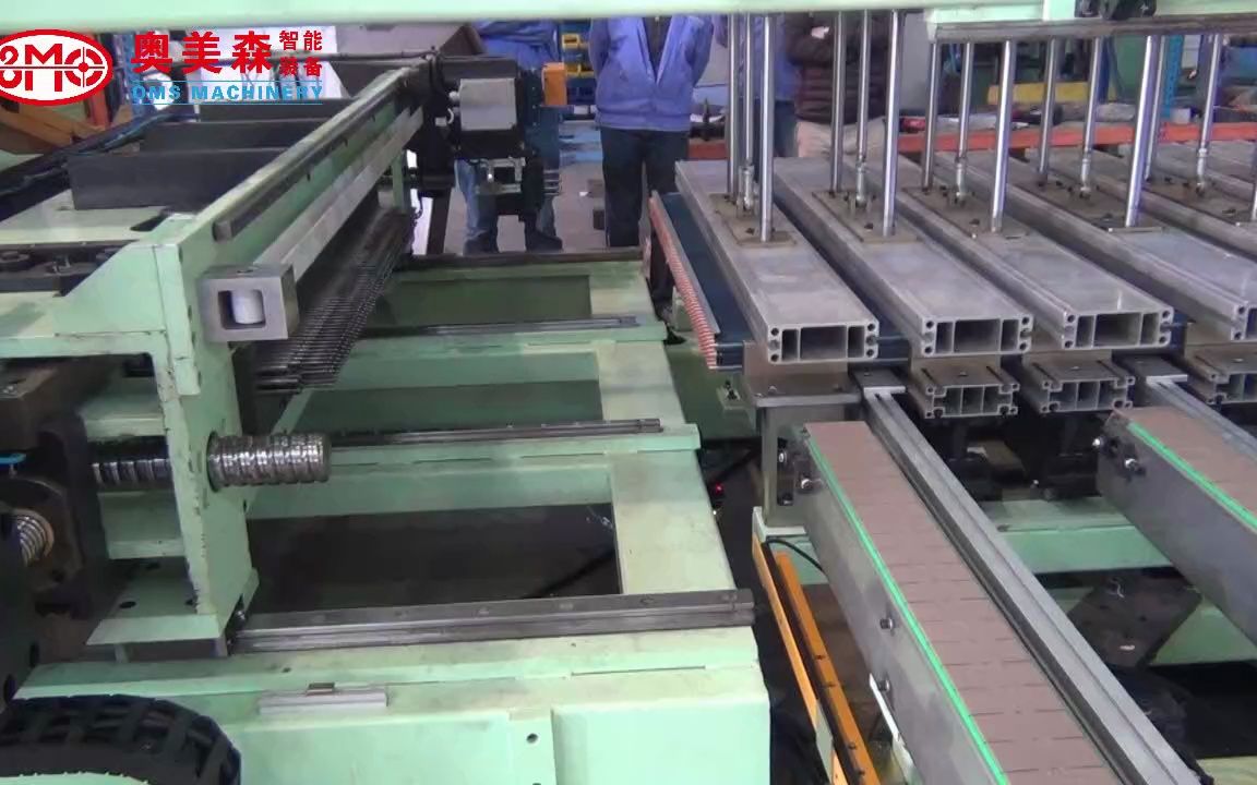 中山奥美森---强制式卧式胀管机(插臂式下料)