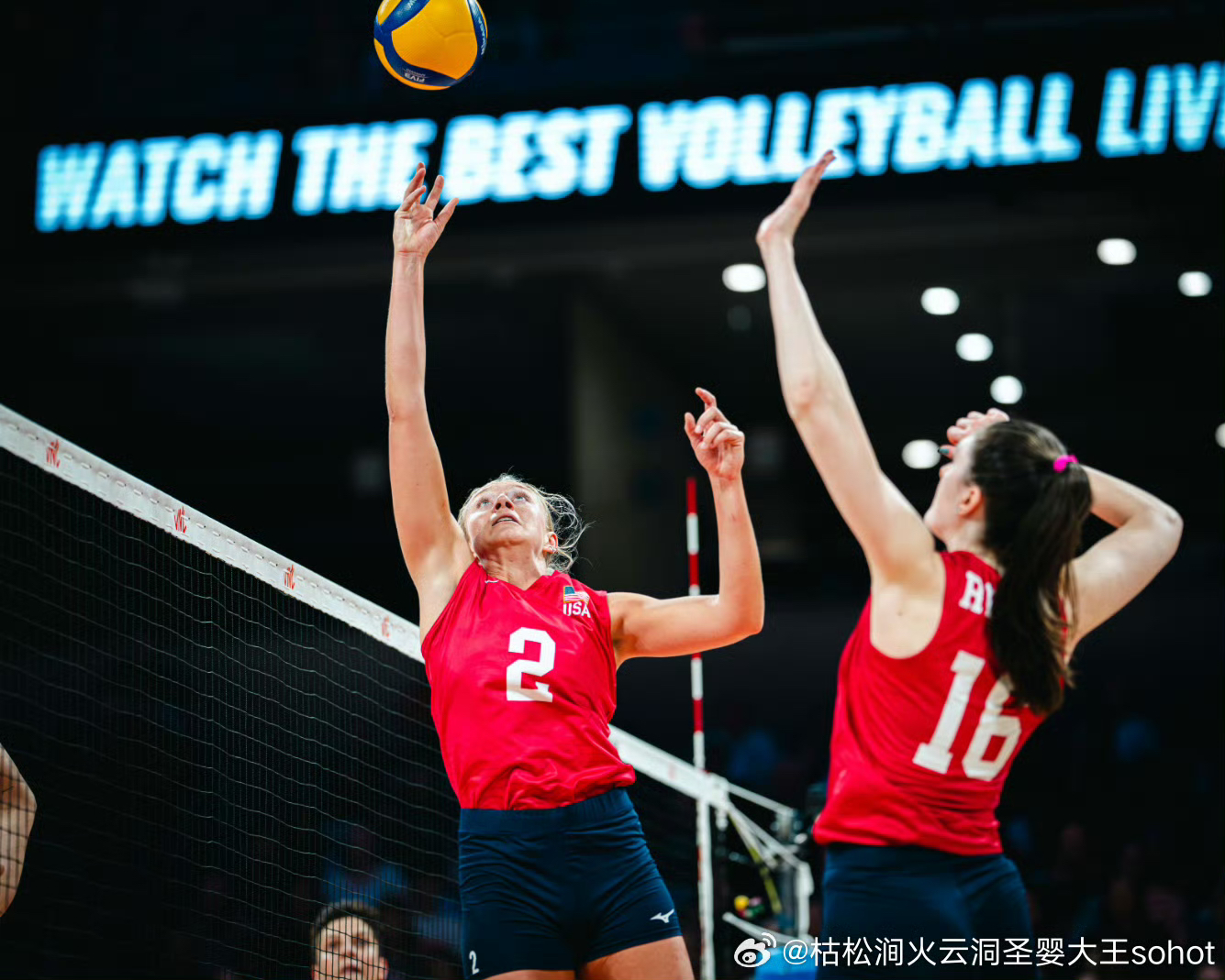 美国 vs 土耳其  Week 2  Women's VNL 2024哔哩哔哩bilibili