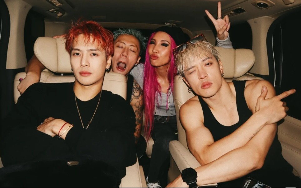 《panthepack》王嘉尔jackson wang,林恺伦 karencici,杨长青 ice,庄