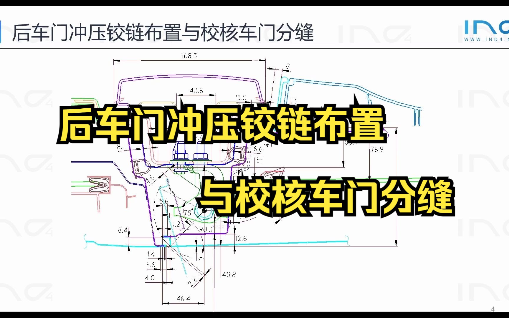 后车门冲压铰链布置与校核车门分缝哔哩哔哩bilibili