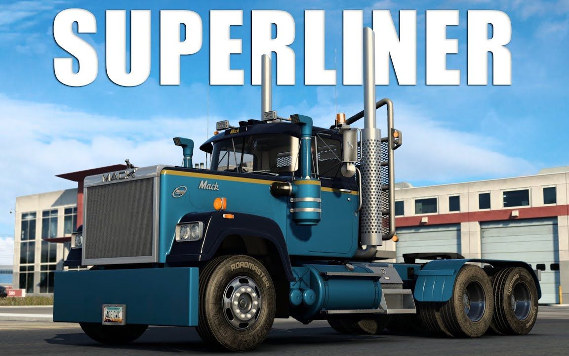 【youtube】美卡mod_mack superliner by dielingwu -free truck mod