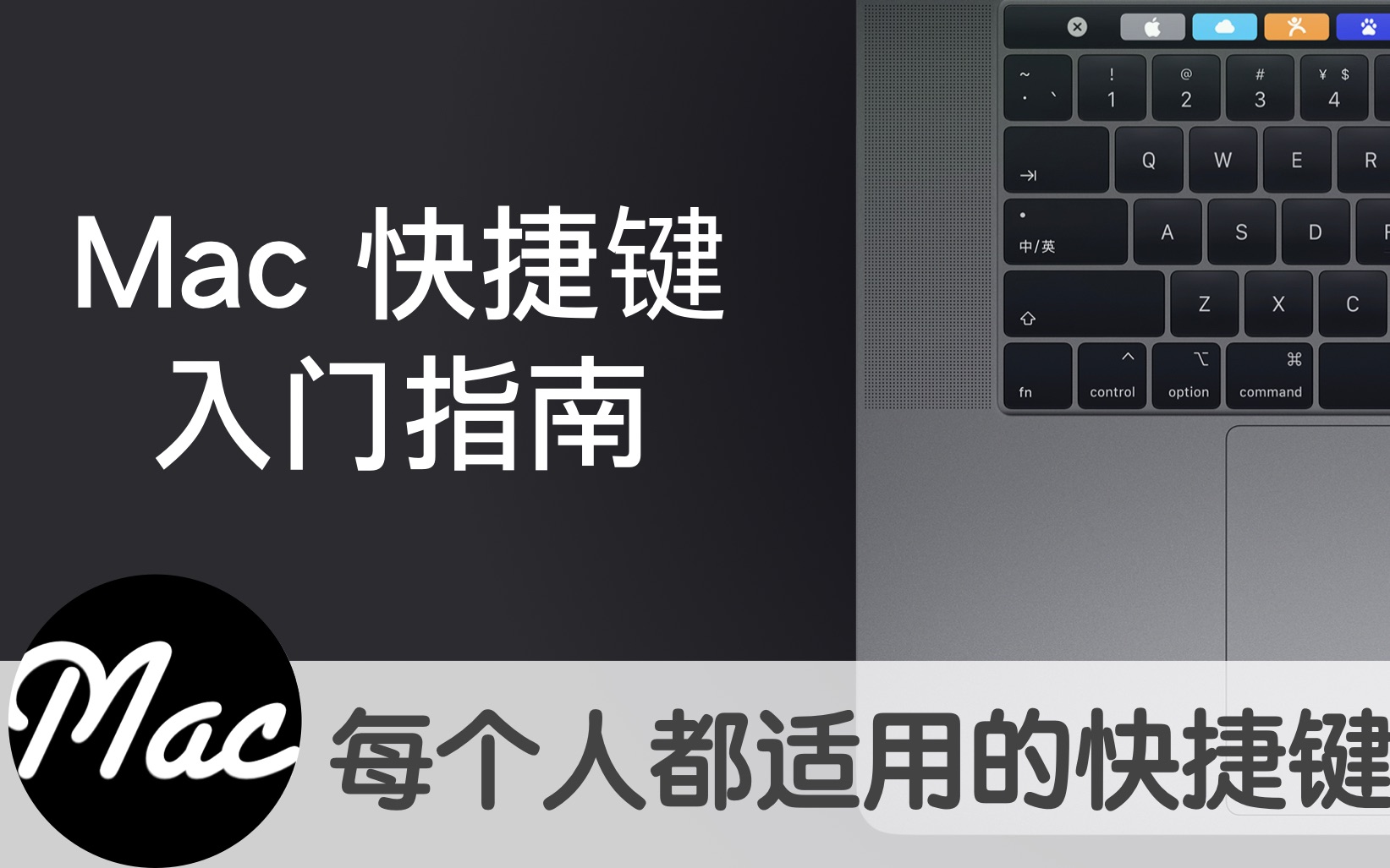【Mac入门教程】 快捷键(1/3)这是一套最基础 也最好用的快捷键哔哩哔哩bilibili