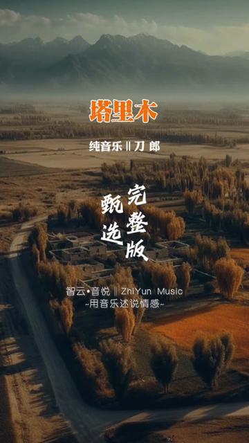 刀郎经典纯音乐专辑《丝路乐韵》之《塔里木》完整版,聆听刀郎不一样的音乐情感述说...哔哩哔哩bilibili