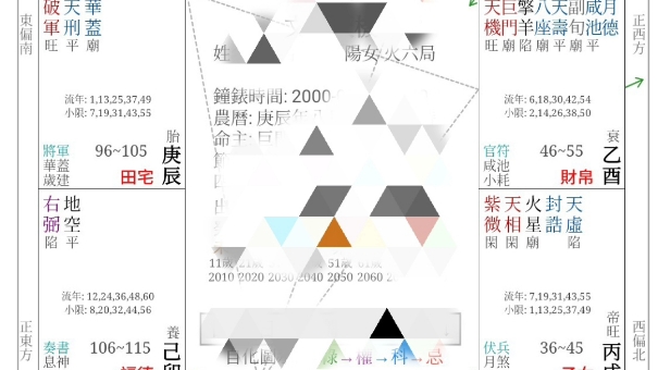 紫微斗数命盘分析女身男命哔哩哔哩bilibili