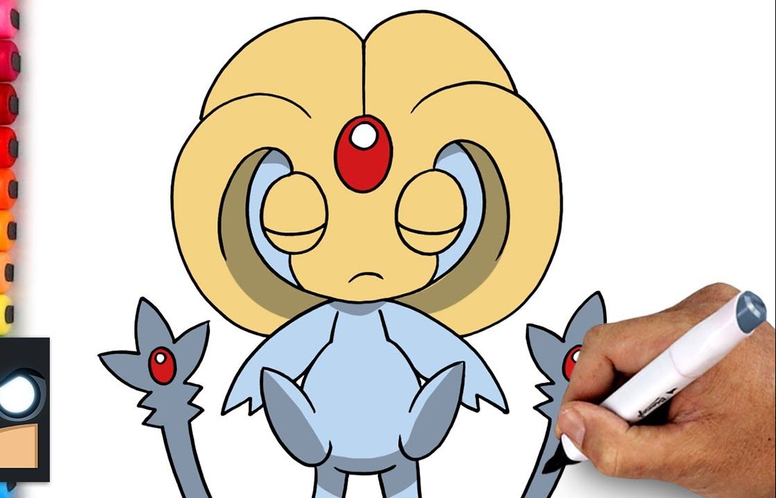 今天我们来画神奇宝贝-由克希!