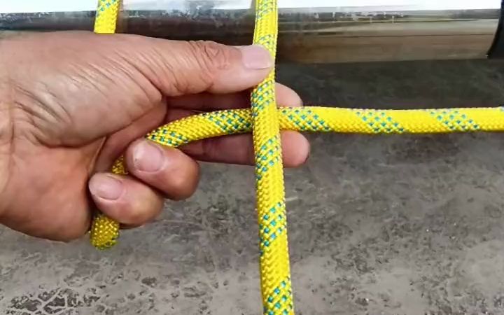 链马扣,把它用来应急拖车效果也是杠杠的#实用绳结#生活小妙招@抖音小