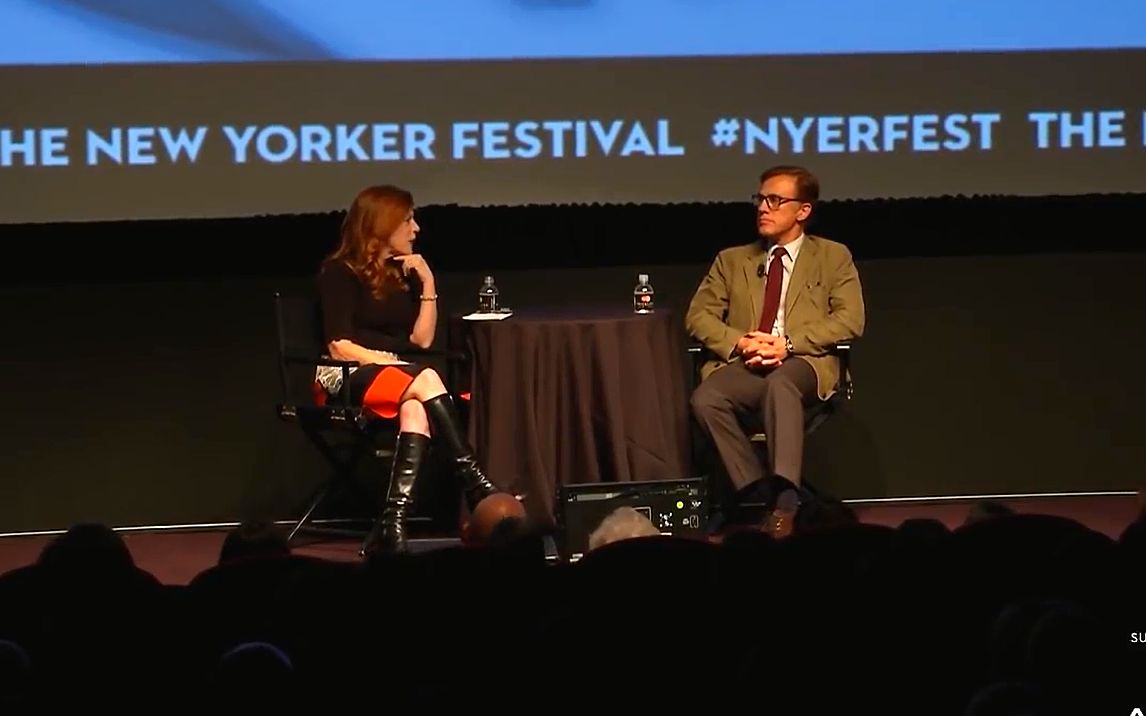 [图]【Christoph Waltz】The New Yorker Festival 访谈