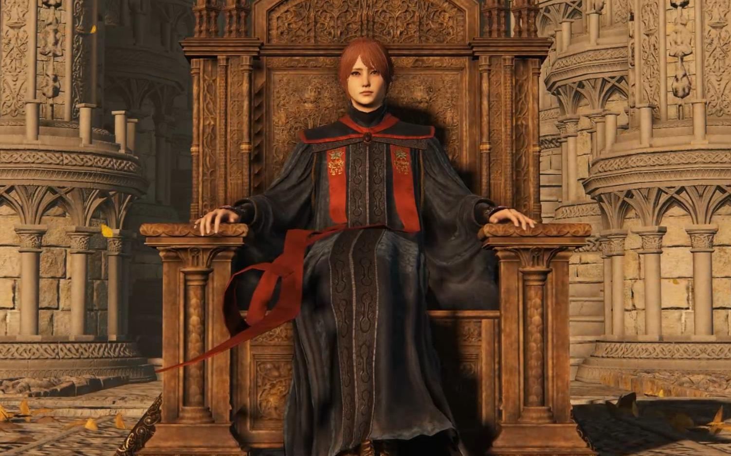 《艾尔登法环》登上王座结局 boss连战