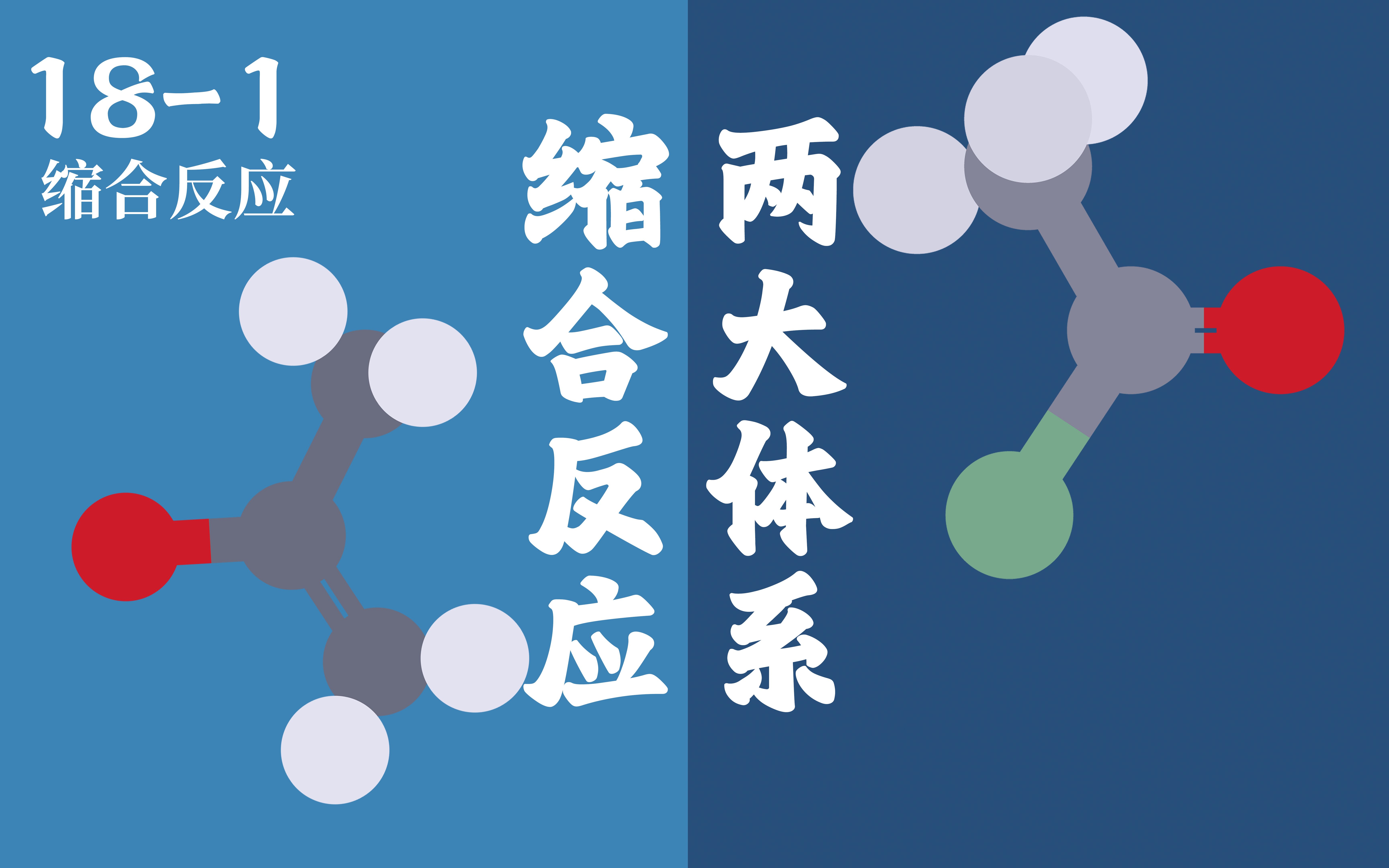 基础有机化学 L181 缩合反应的两大体系哔哩哔哩bilibili