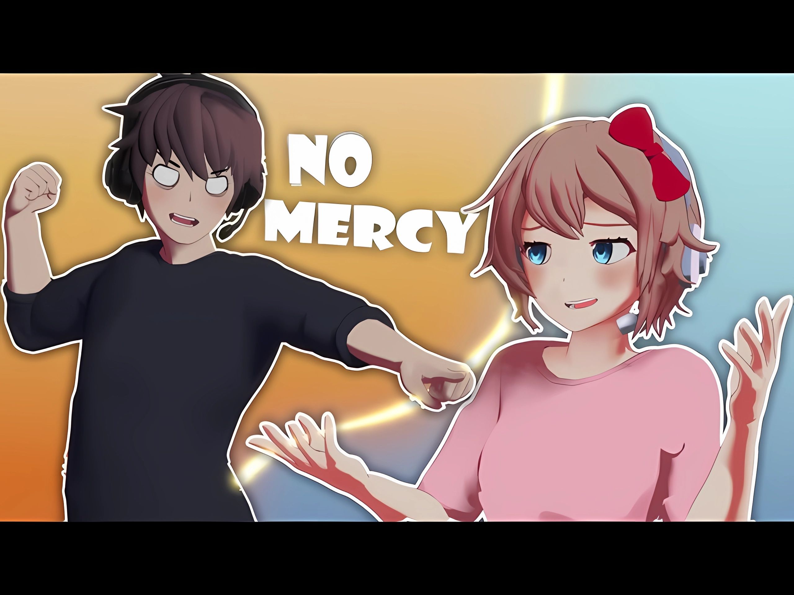 [中文字幕]No Mercy  by the Living Tombstone [BLENDER] DDLC哔哩哔哩bilibili