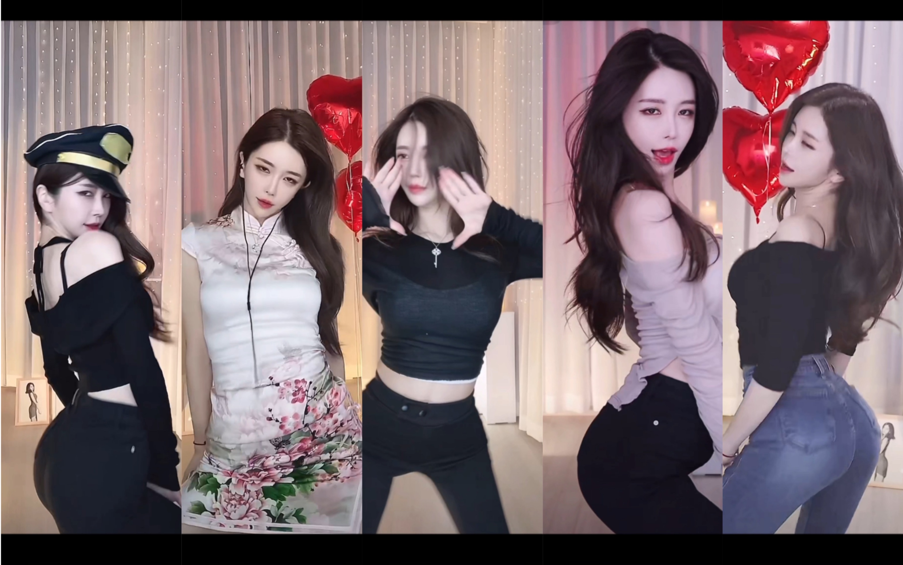 尹素婉直播跳舞5部合1_哔哩哔哩_bilibili