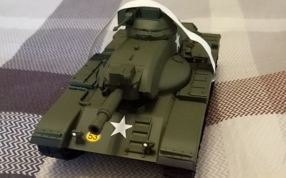 稀有148田宫电动坦克m60a1e1开箱