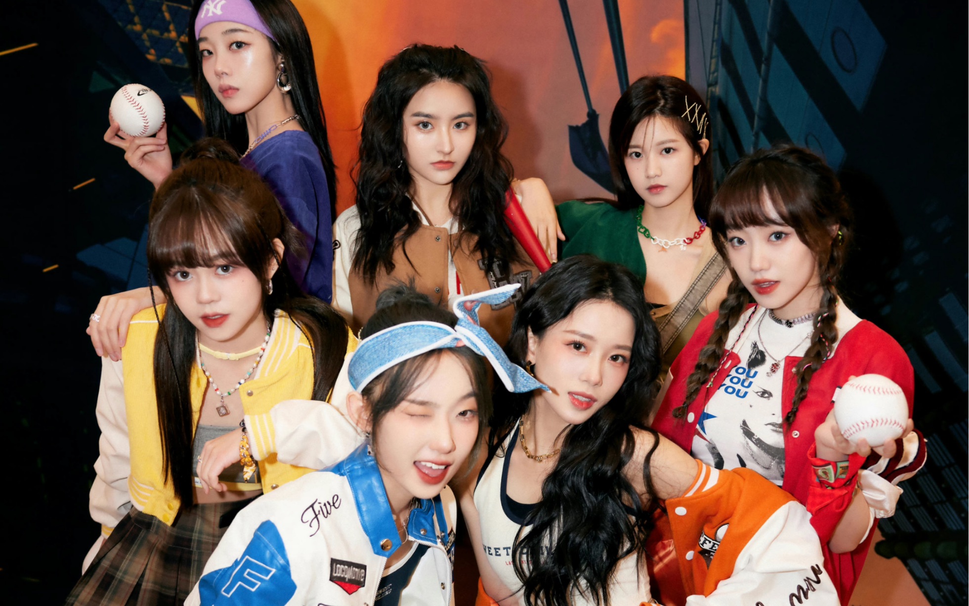 【NAME】乐华女团《Say My Name》+《有你,就有世界》高清舞台 20220825燕京啤酒文化节开幕式_哔哩哔哩_bilibili