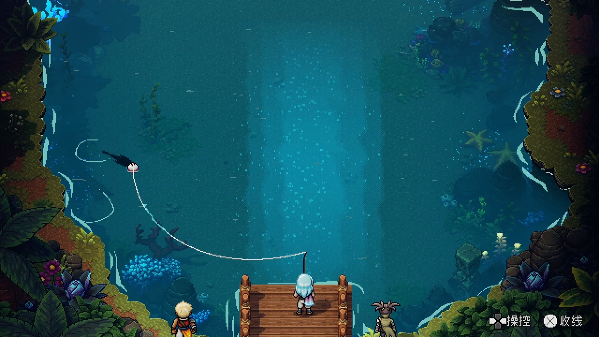 有没有星之海玩家懂钓深红鲈鱼的喜悦啊!