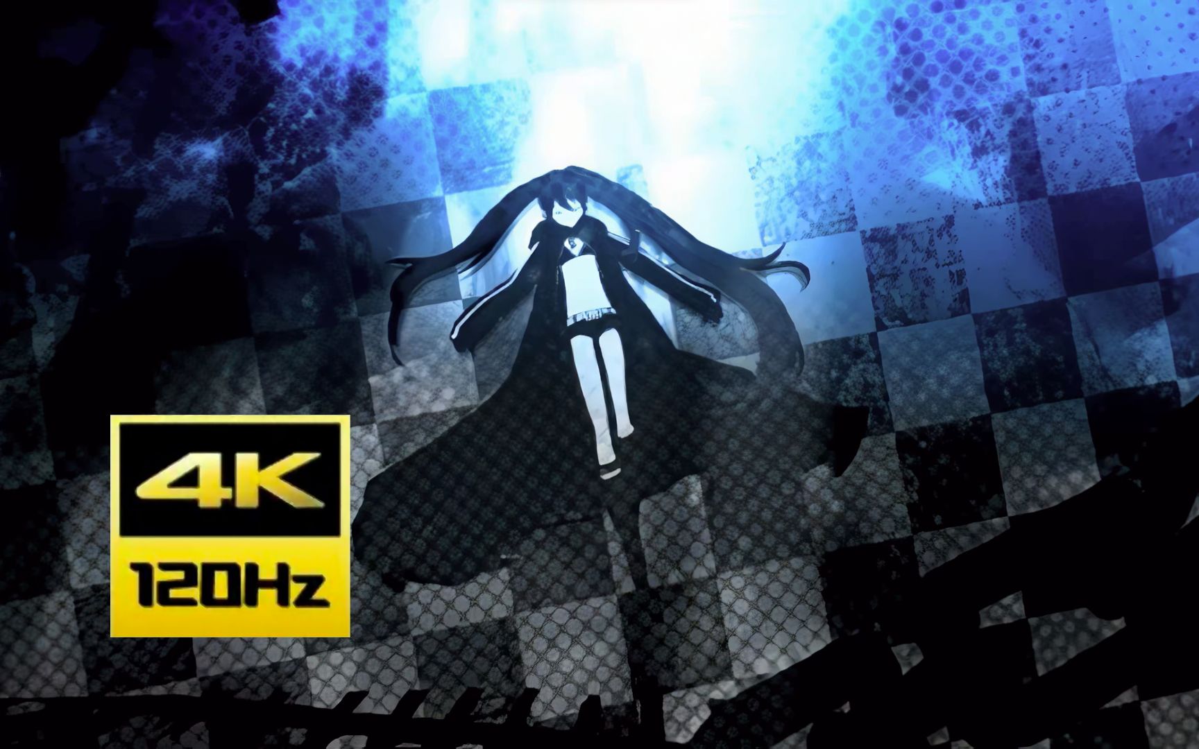 「4K144/本家MV」黑岩射手/ブラック★ロックシューター/BLACK★ROCK SHOOTER「初音ミク」哔哩哔哩bilibili