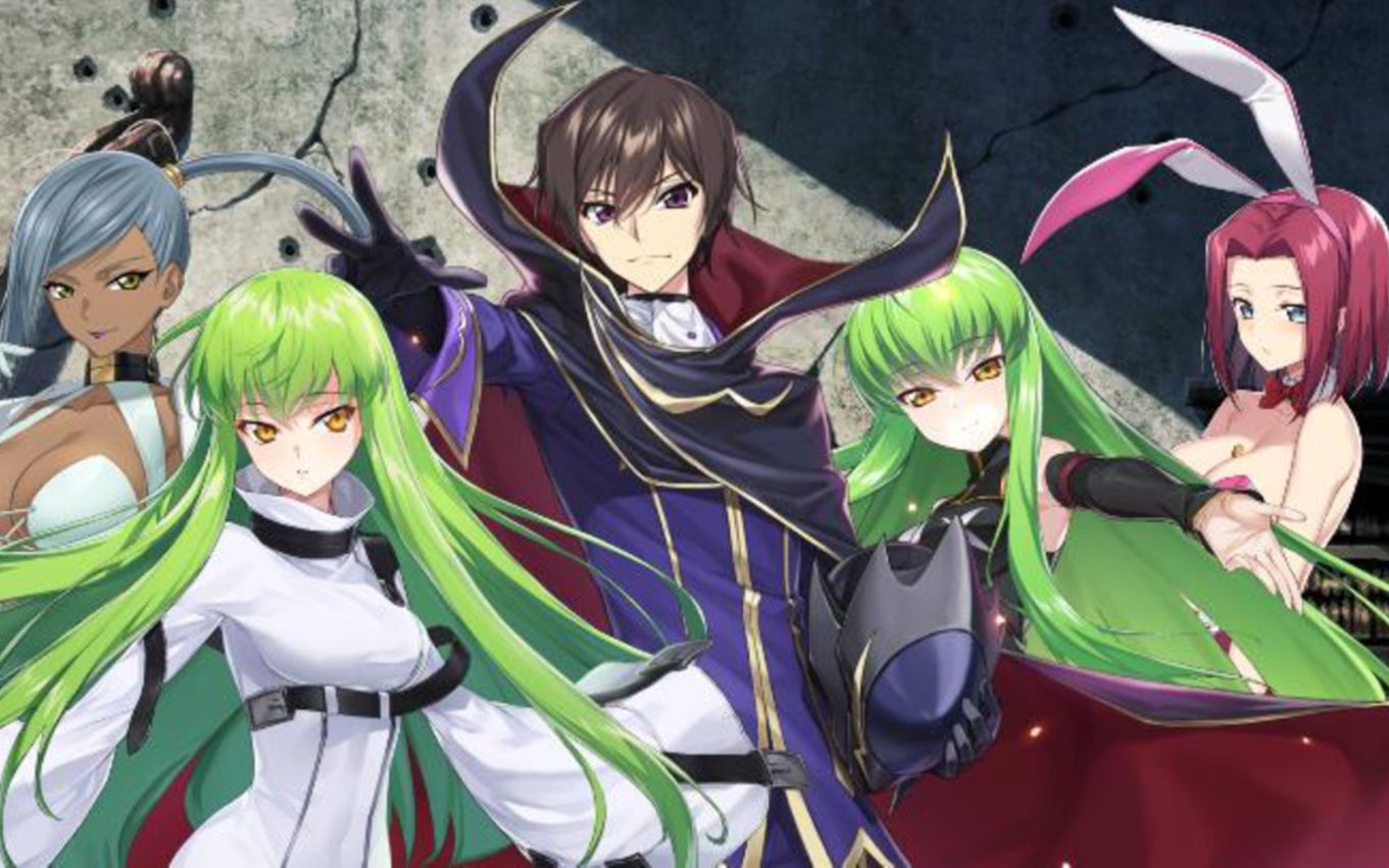 《counter:side》鲁路修,c.c.,卡莲角色演示 联动4角色抽卡