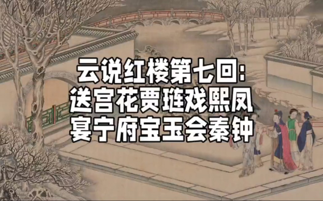 云说红楼第七回