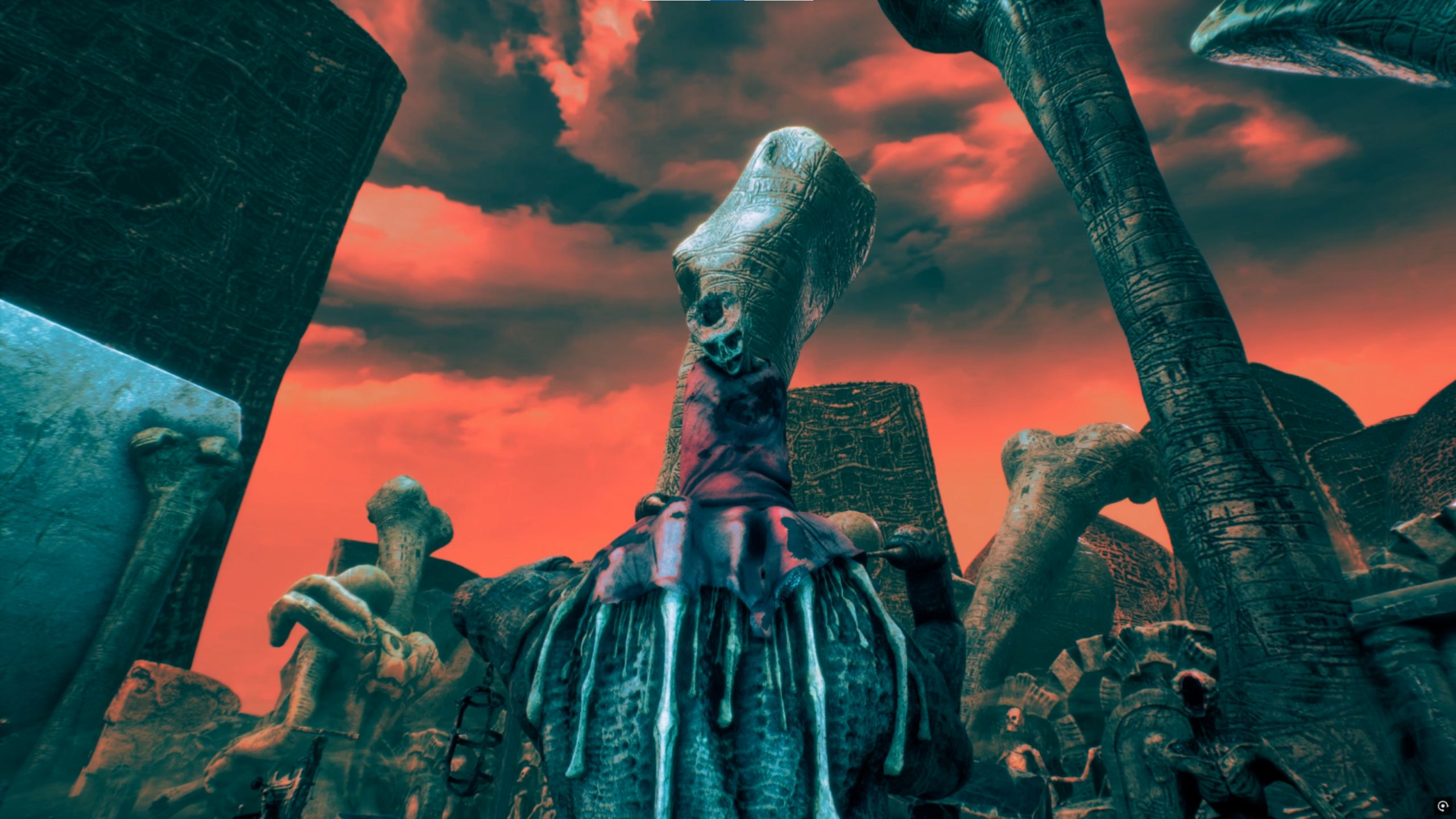 画家濒死七分钟体验看到的地狱景象,贝克辛斯基超现实