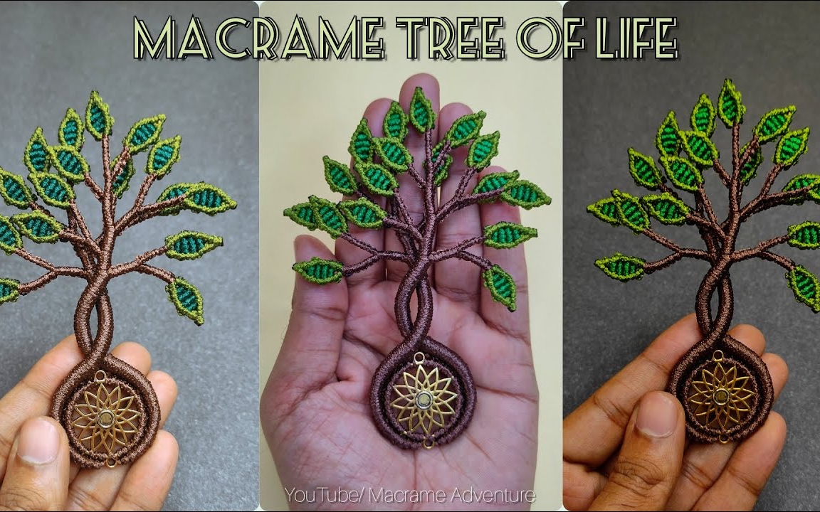 [图]【视频教程】B-Vol22-013。Macrame Tree of Life