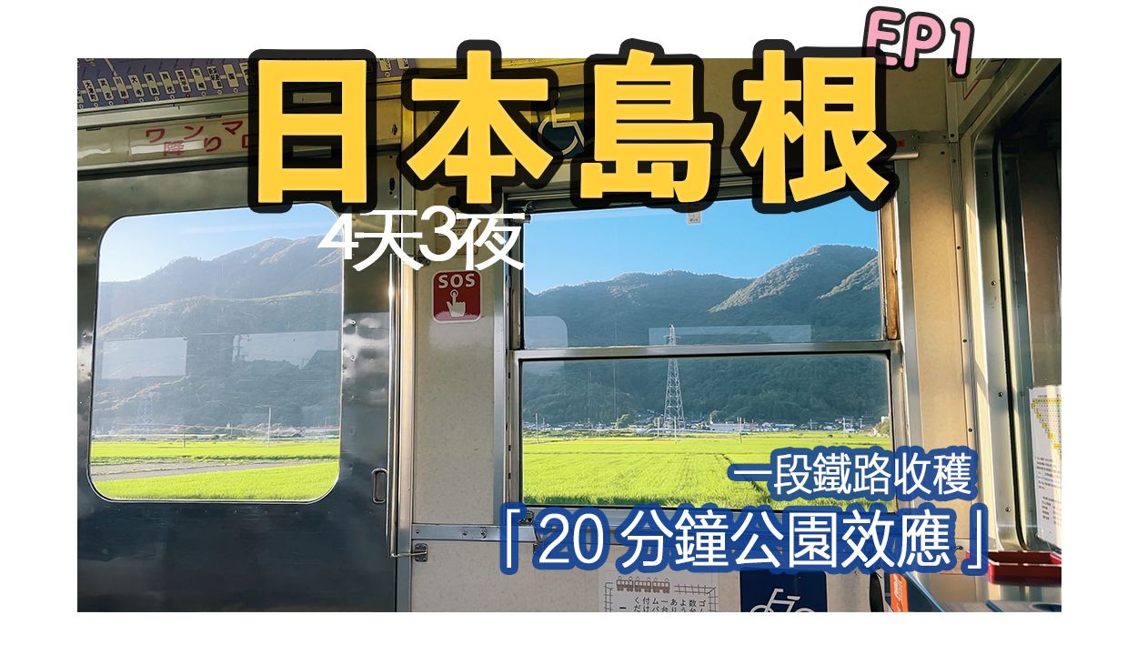 【日本岛根】EP1盛夏的铁路中收获「20分钟公园效应」,也祛魅了一场花火大会|结缘力UP,出云大社最大注连绳|4K|2024哔哩哔哩bilibili