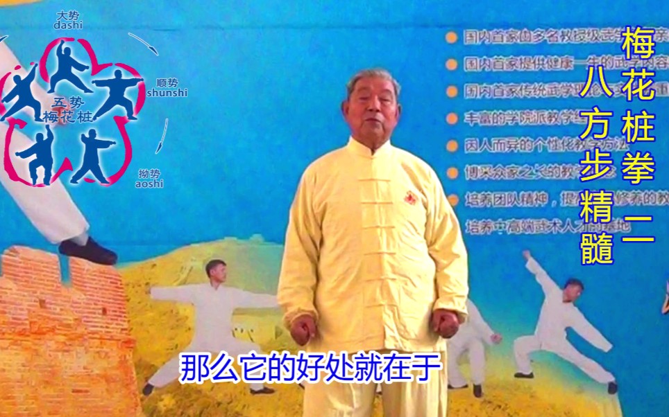 李佩基师说02:梅花桩拳八方步的精髓所在