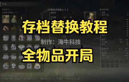 [图]艾尔登法环存档替换/修改教程 steam正版联机可用