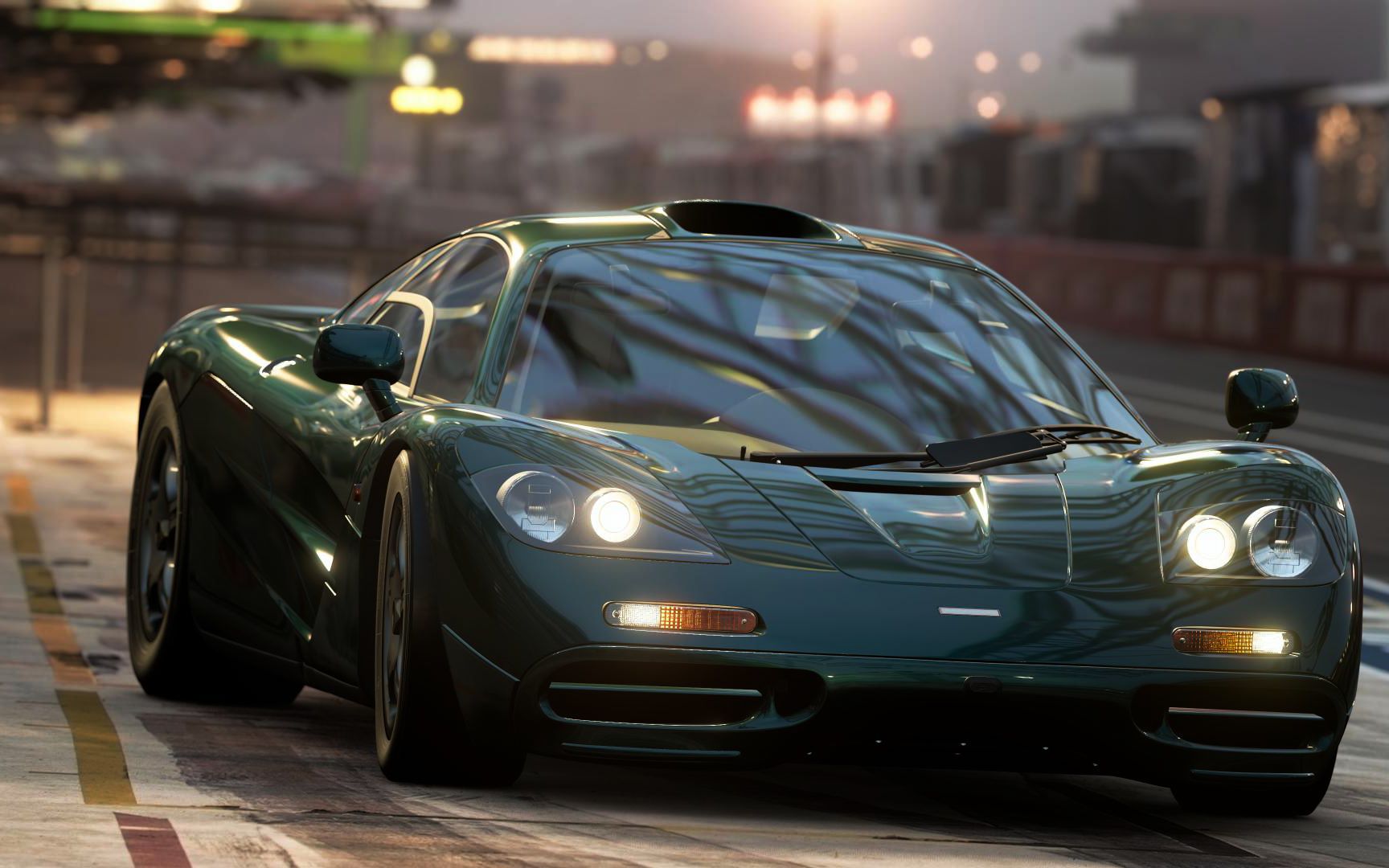 gt赛车sport迈凯伦f1勒芒试跑