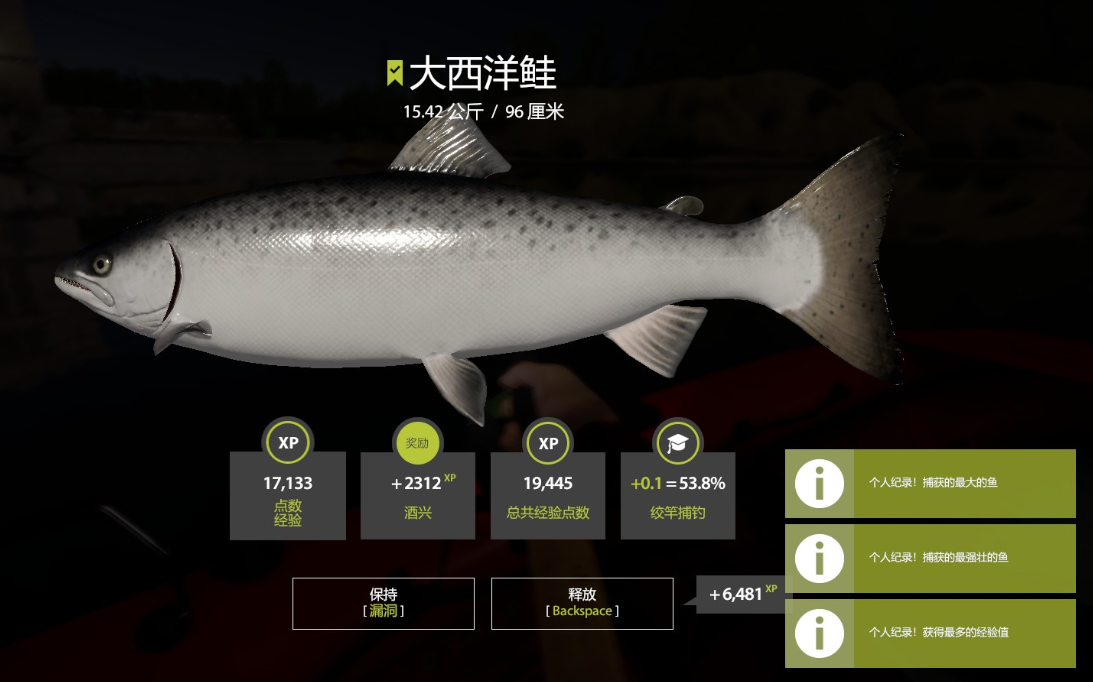 俄罗斯钓鱼498h暴力拉大西洋