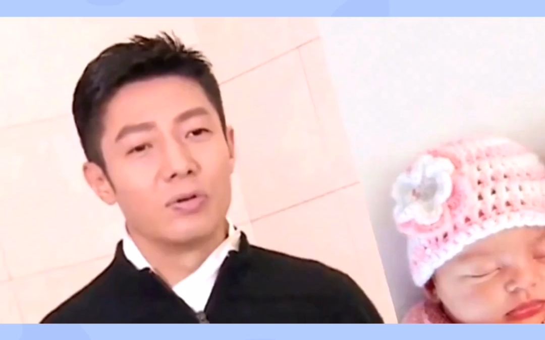 撒贝宁李白带混血双胞胎游玩迪士尼