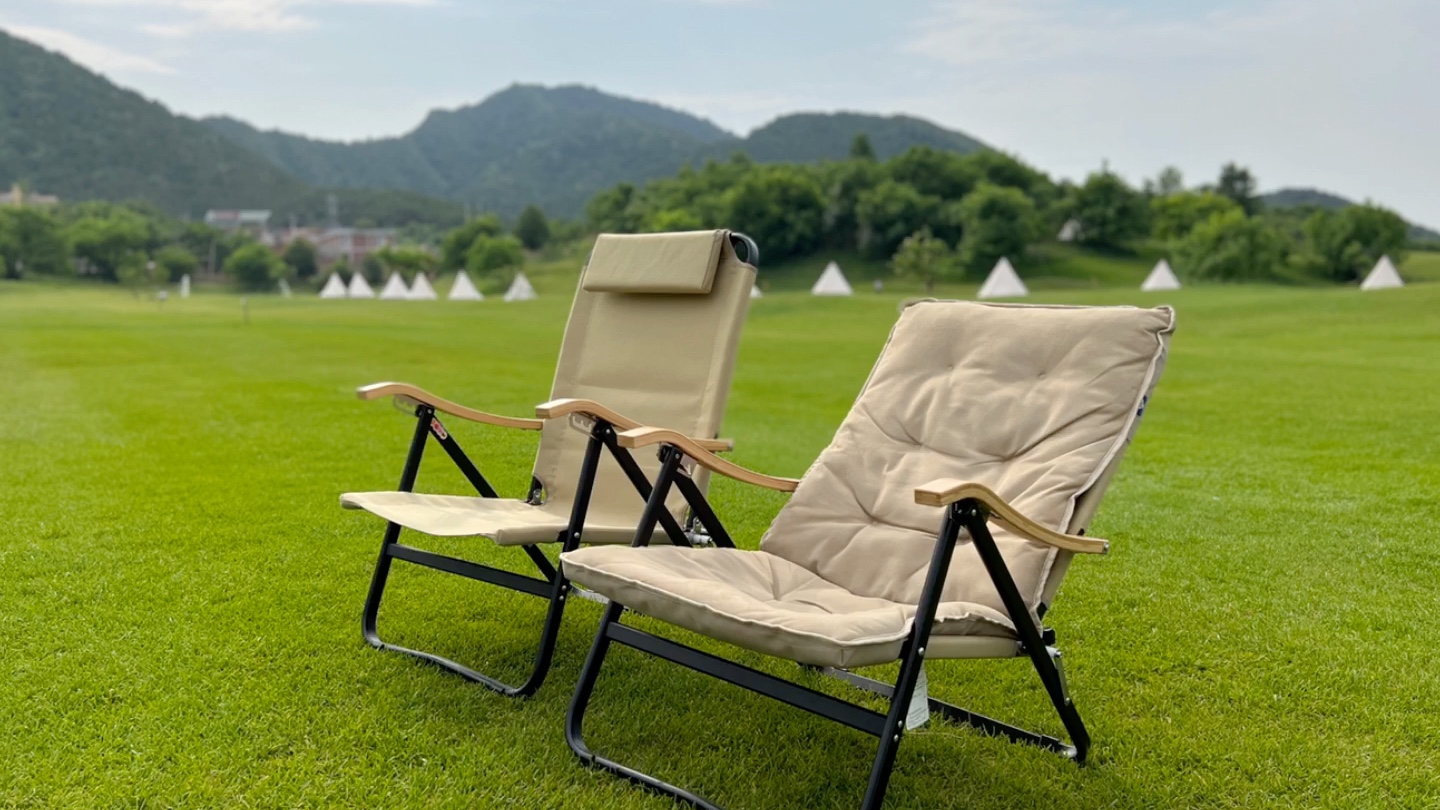 areffa爱出发可以躺下4档调节的午休露营椅