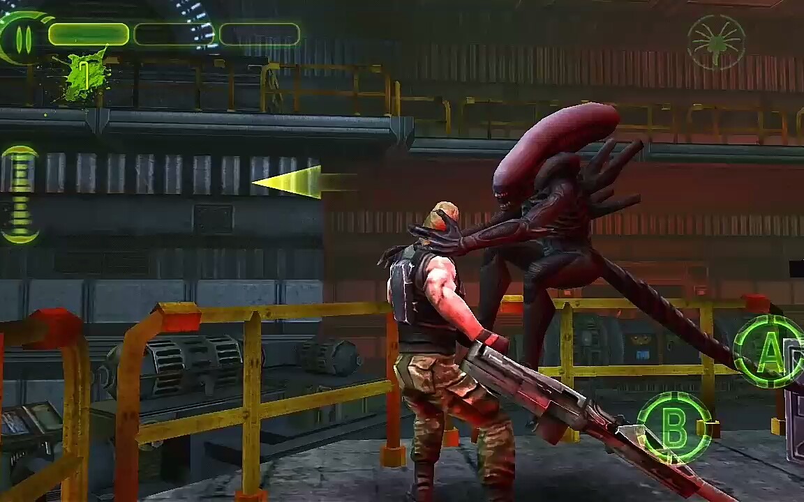 《异形大战铁血战士》异形任务5-断电