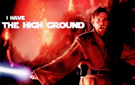 [图]【星战经典情节配音素材】I have the high ground! 我占领了高地！【高质量消音素材】