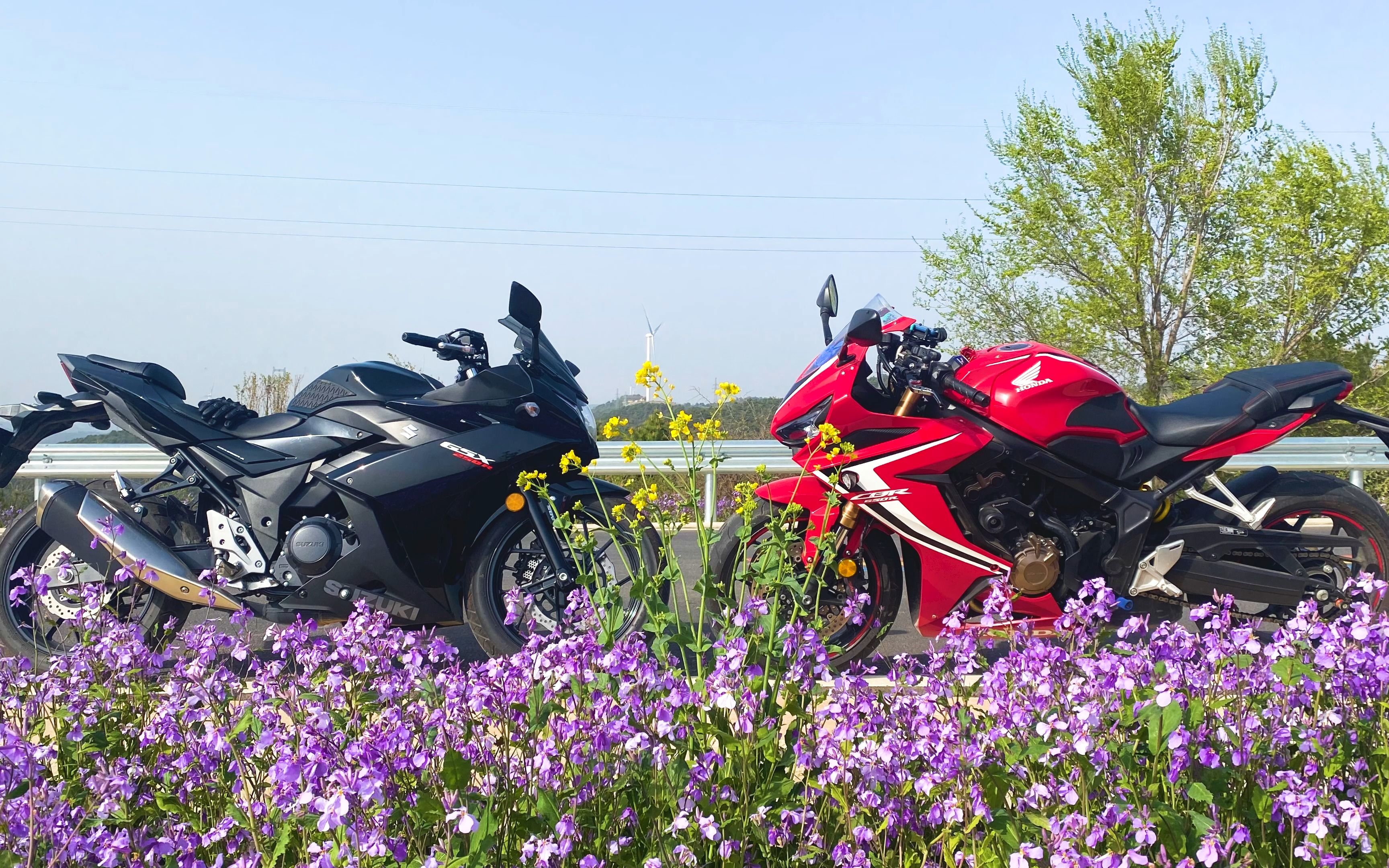 【4k】gsx250跑山