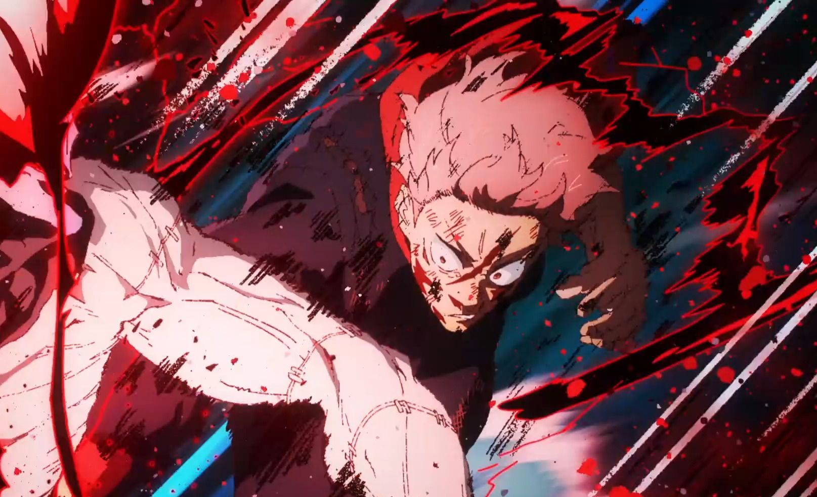 【咒术回战】虎杖黑闪,暴捶真人