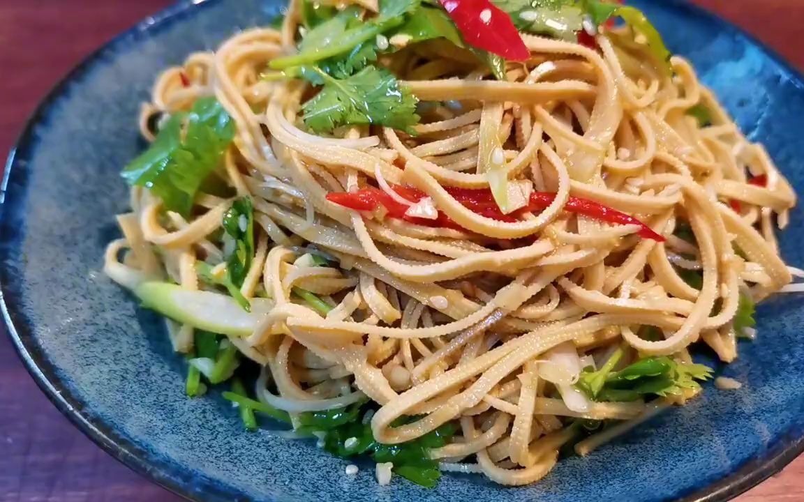 凉拌千张你做的凉拌千张为什么不好吃方法用错了这样做最适合减肥期吃