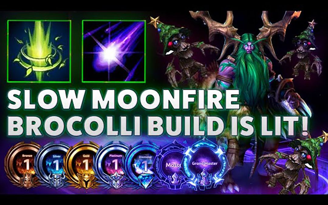 [图]玛法里奥: 减速月火术与周树人的天赋组合！ Malfurion - SLOW MOONFIRE BROCOLLI BUILD IS LIT! - B2GM