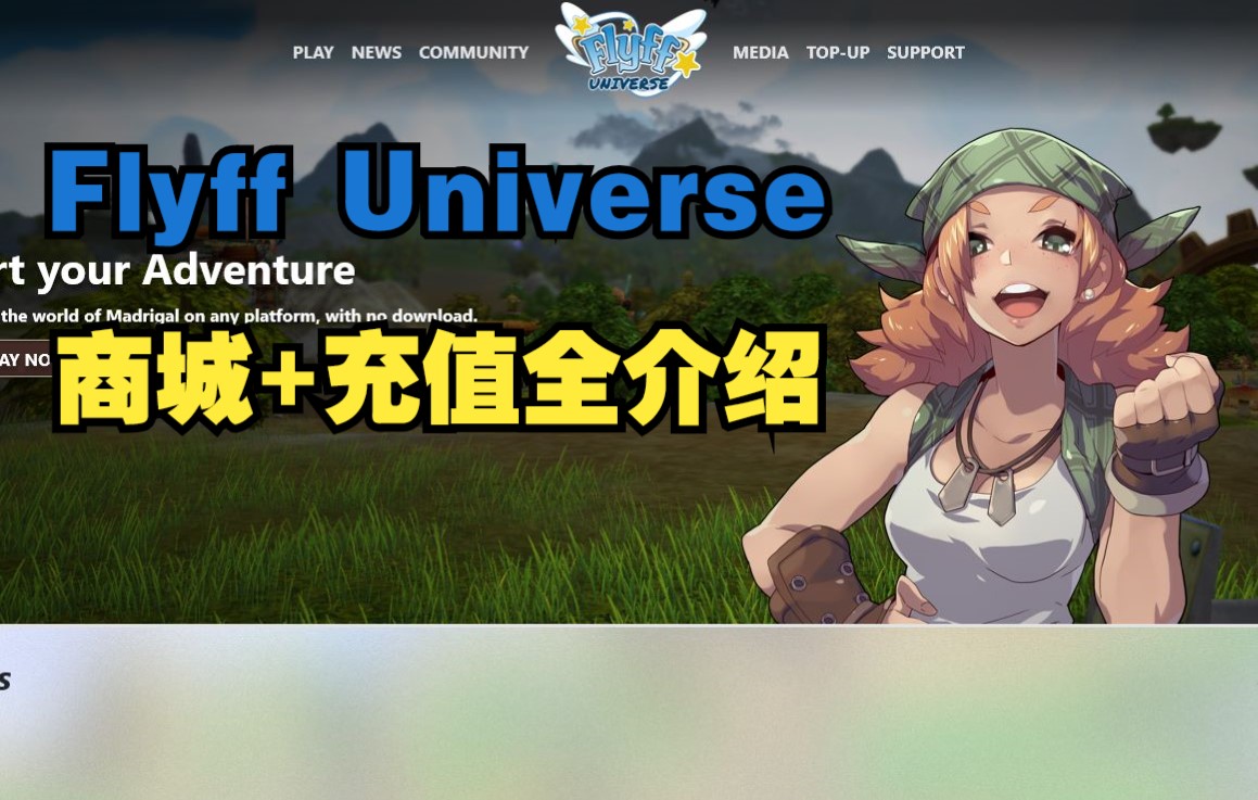 [Flyff Universe]网页飞飞商城一览和充值方法分享哔哩哔哩bilibili