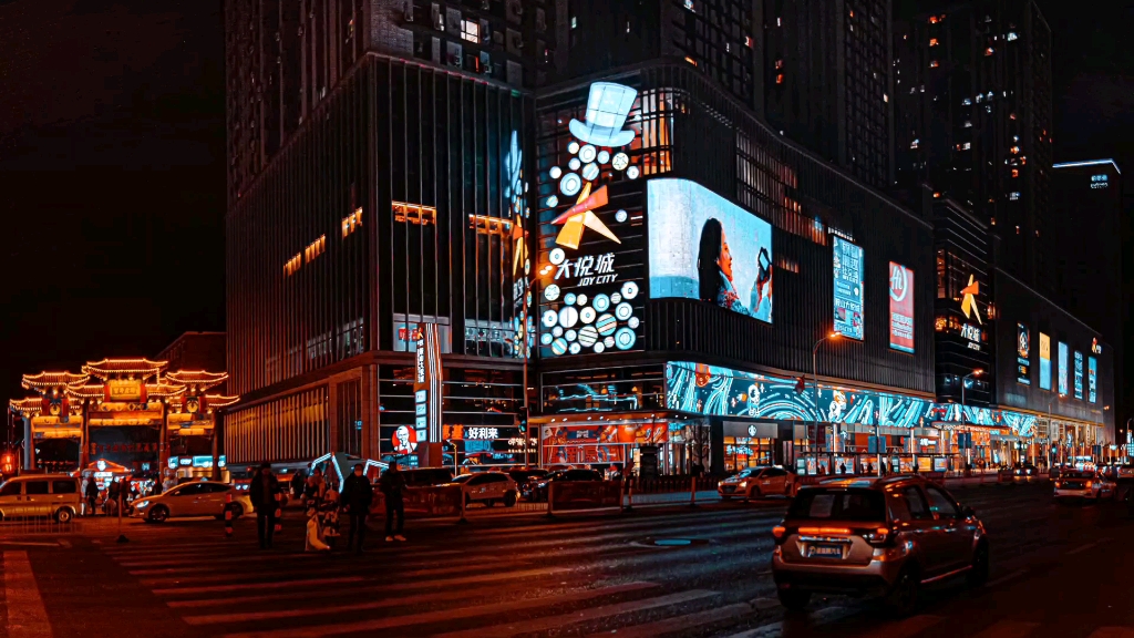 大悦城商場夜景