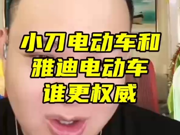 小刀电动车和雅迪电动车谁更权威?哔哩哔哩bilibili