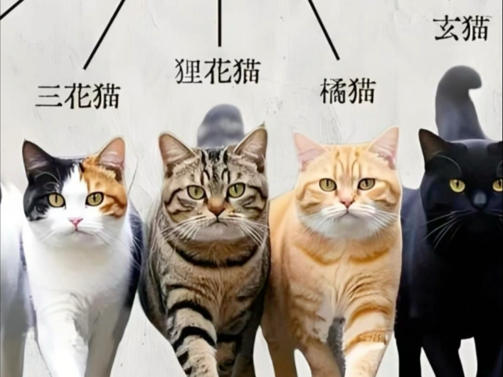 “土猫”中的五虎上将！中华田园猫，的品种解析。
