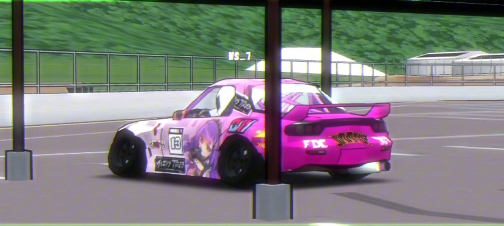 痛車馬自達rx7