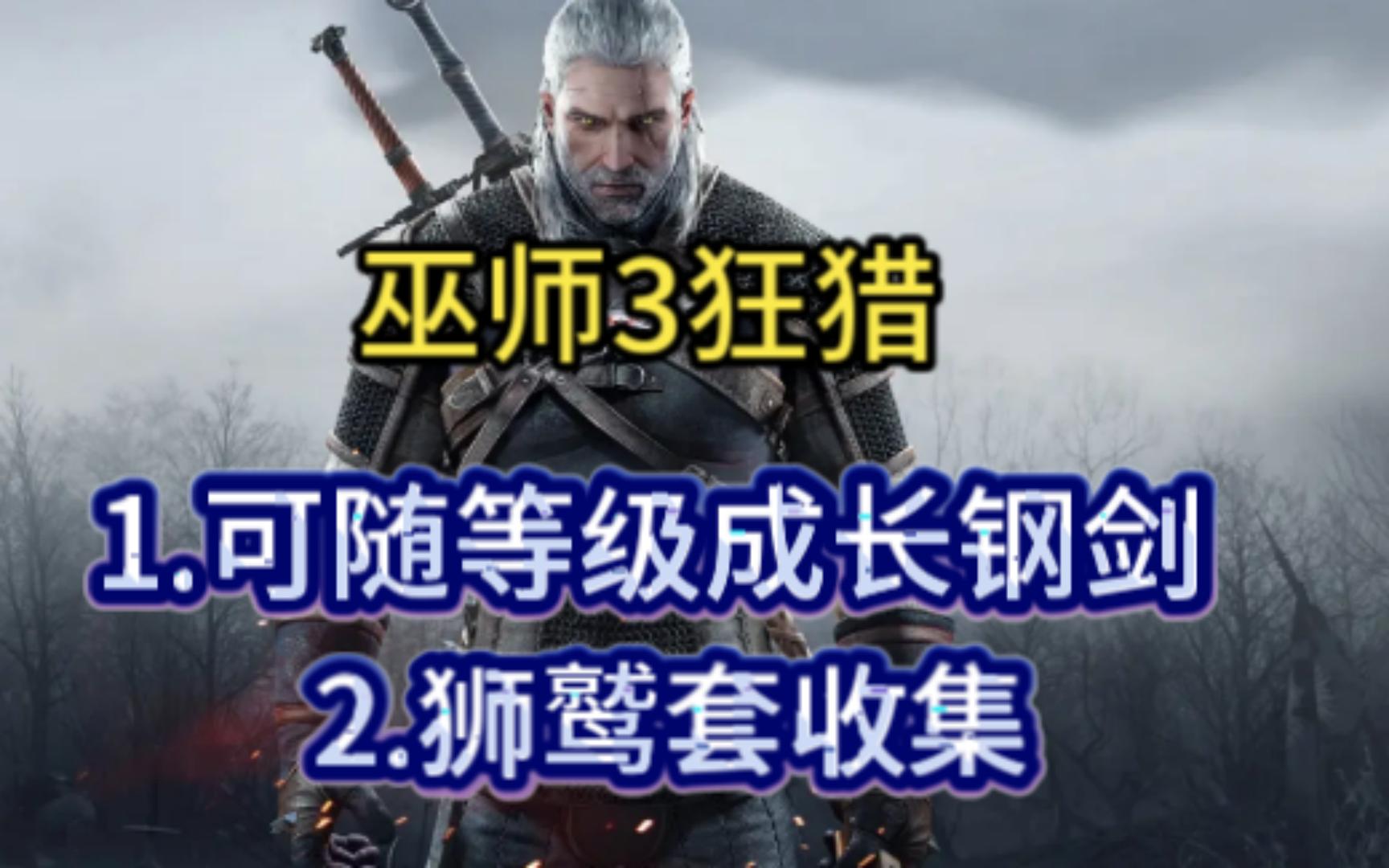 [图]【巫师3】次时代可成长钢剑+狮鹫套装收集详细全流程